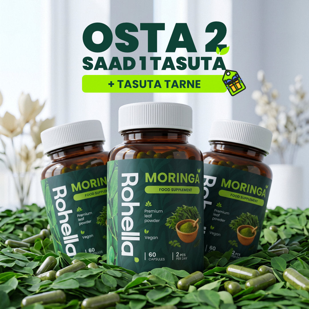 Rohella Moringa – 100% looduslik toidulisand