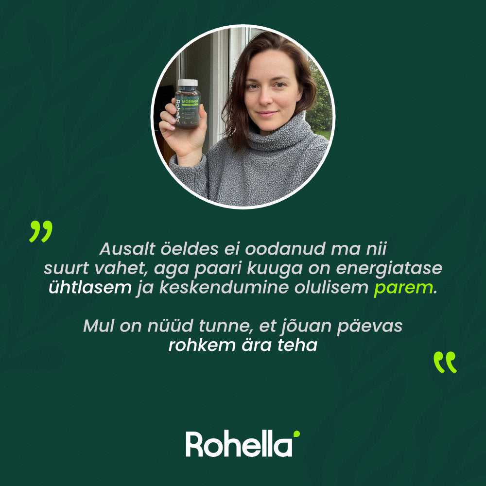 Rohella Moringa – Toeta Oma Tasakaalu