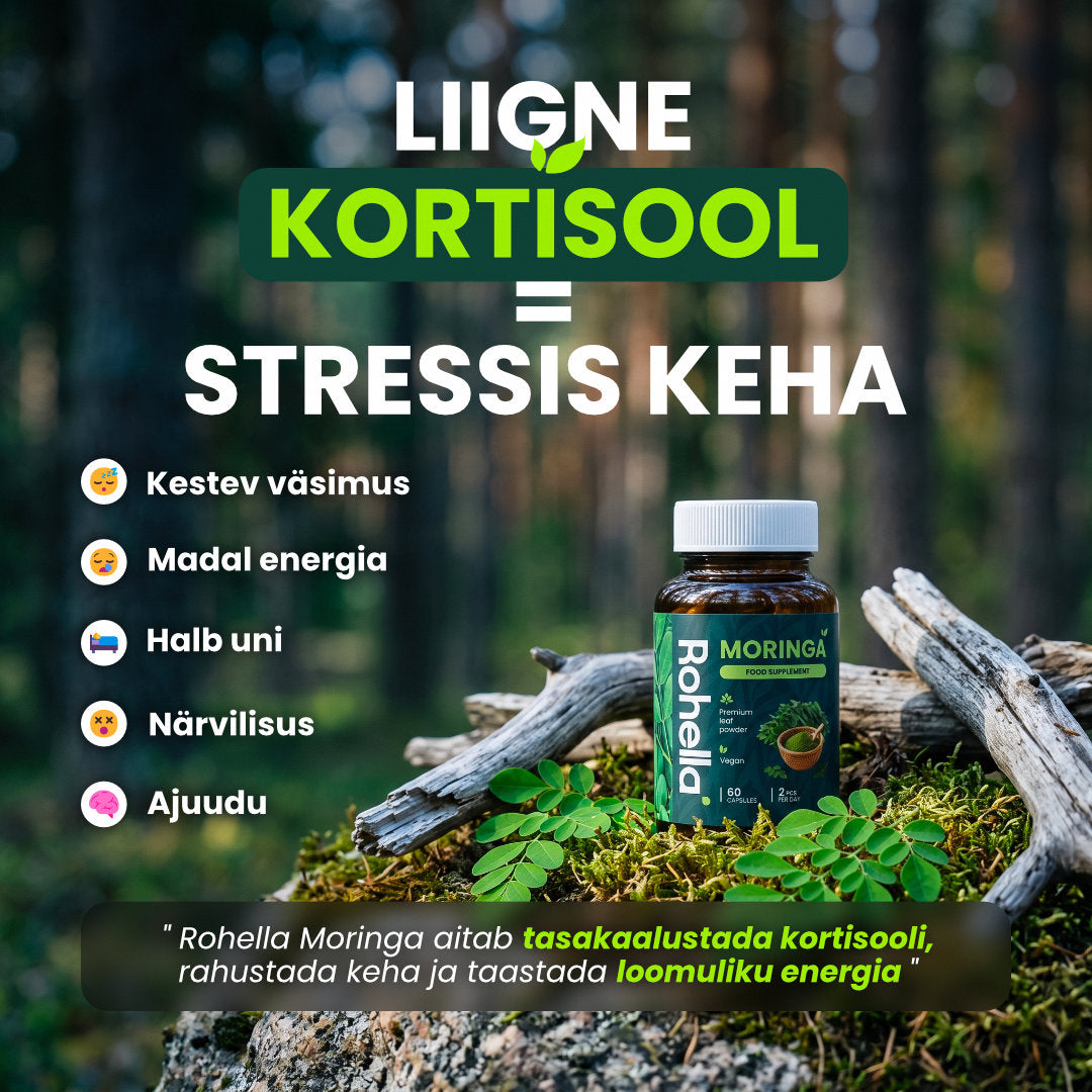 Rohella Moringa – 100% looduslik toidulisand