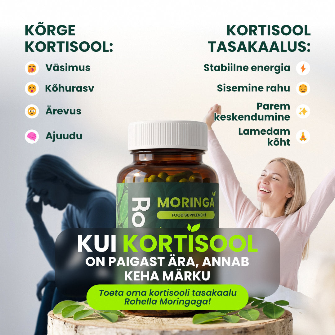Rohella Moringa – 100% looduslik toidulisand