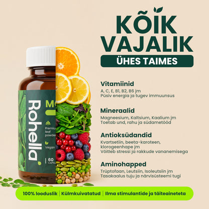 Rohella Moringa – 100% looduslik toidulisand