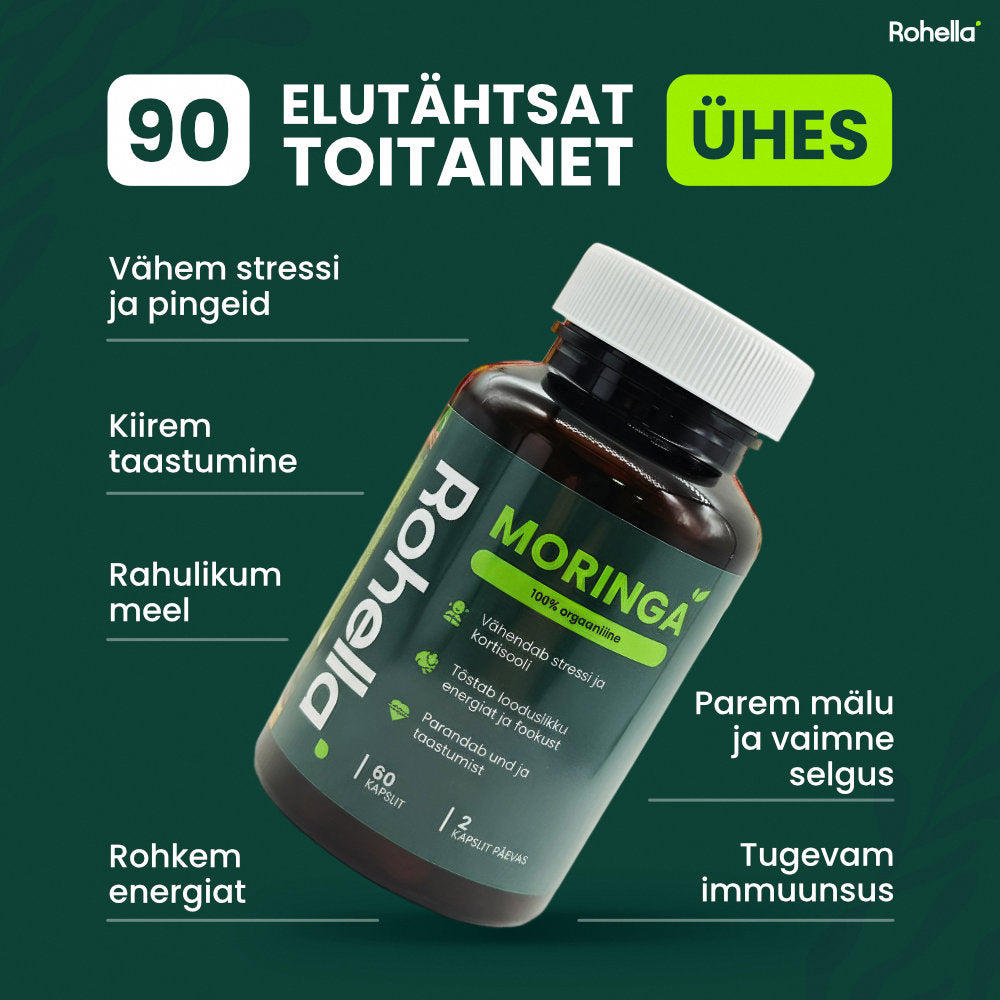 Rohella Moringa – Toeta Oma Tasakaalu